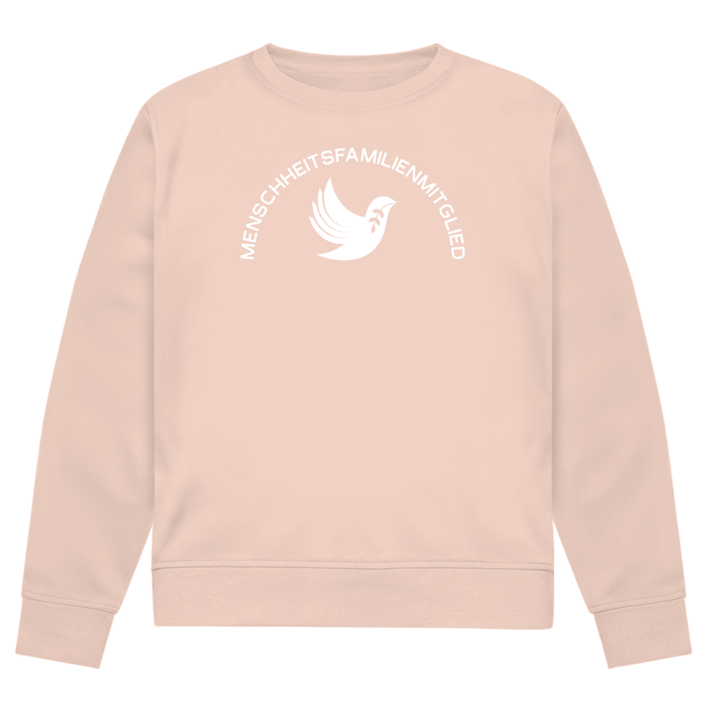 Sweatshirt Herren Bio "Menschheitsfamilienmitglied" +15 Farben - Gr. XS-XXL