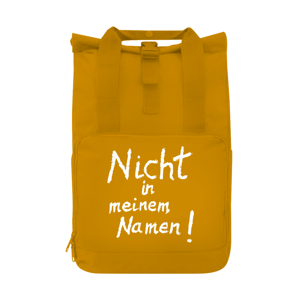 Rucksack "Nicht in meinem Namen" +6 Farben