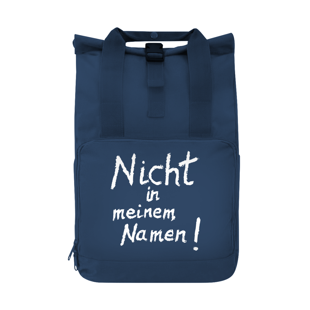 Rucksack "Nicht in meinem Namen" +6 Farben