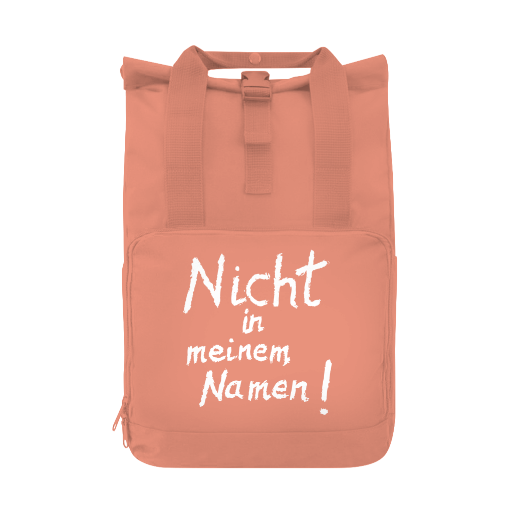 Rucksack "Nicht in meinem Namen" +6 Farben
