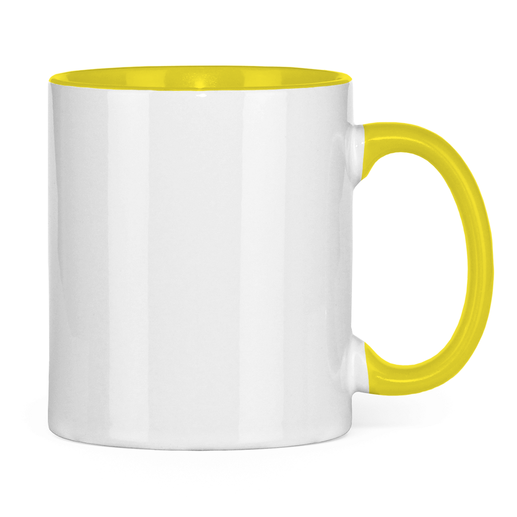 Tasse zweifarbig "Frieden" +10 Farben