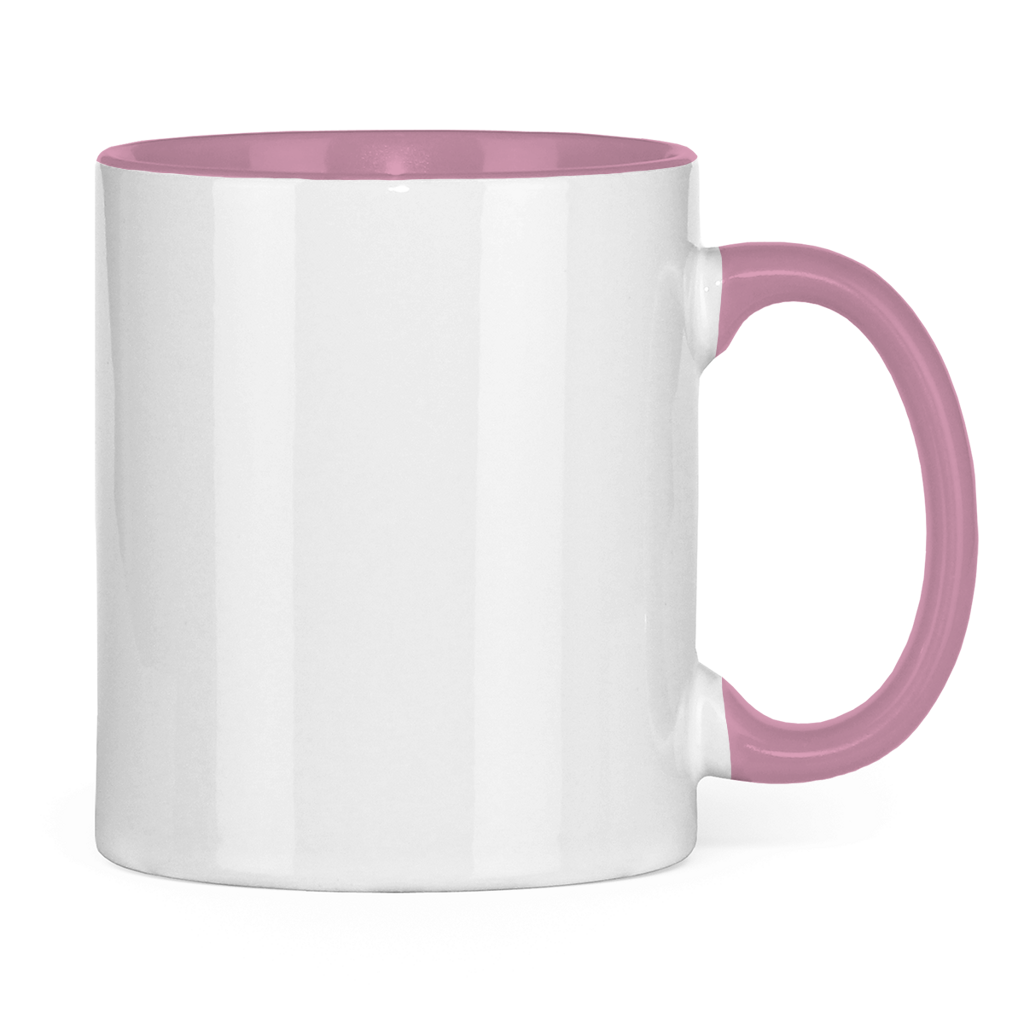 Tasse zweifarbig "Frieden" +10 Farben