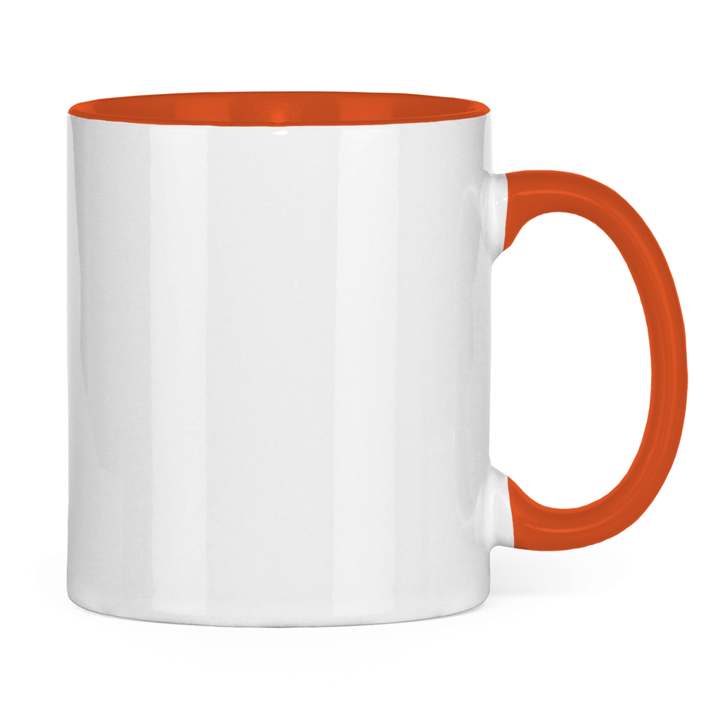 Tasse zweifarbig "Frieden" +10 Farben