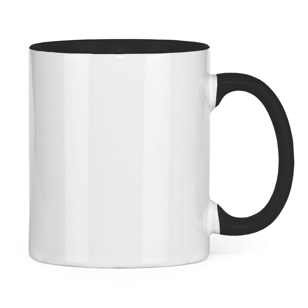Tasse zweifarbig "Frieden" +10 Farben