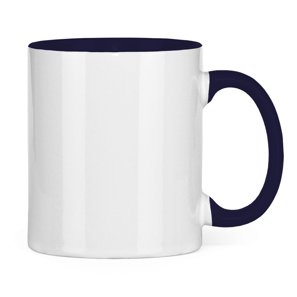 Tasse zweifarbig "Frieden" +10 Farben