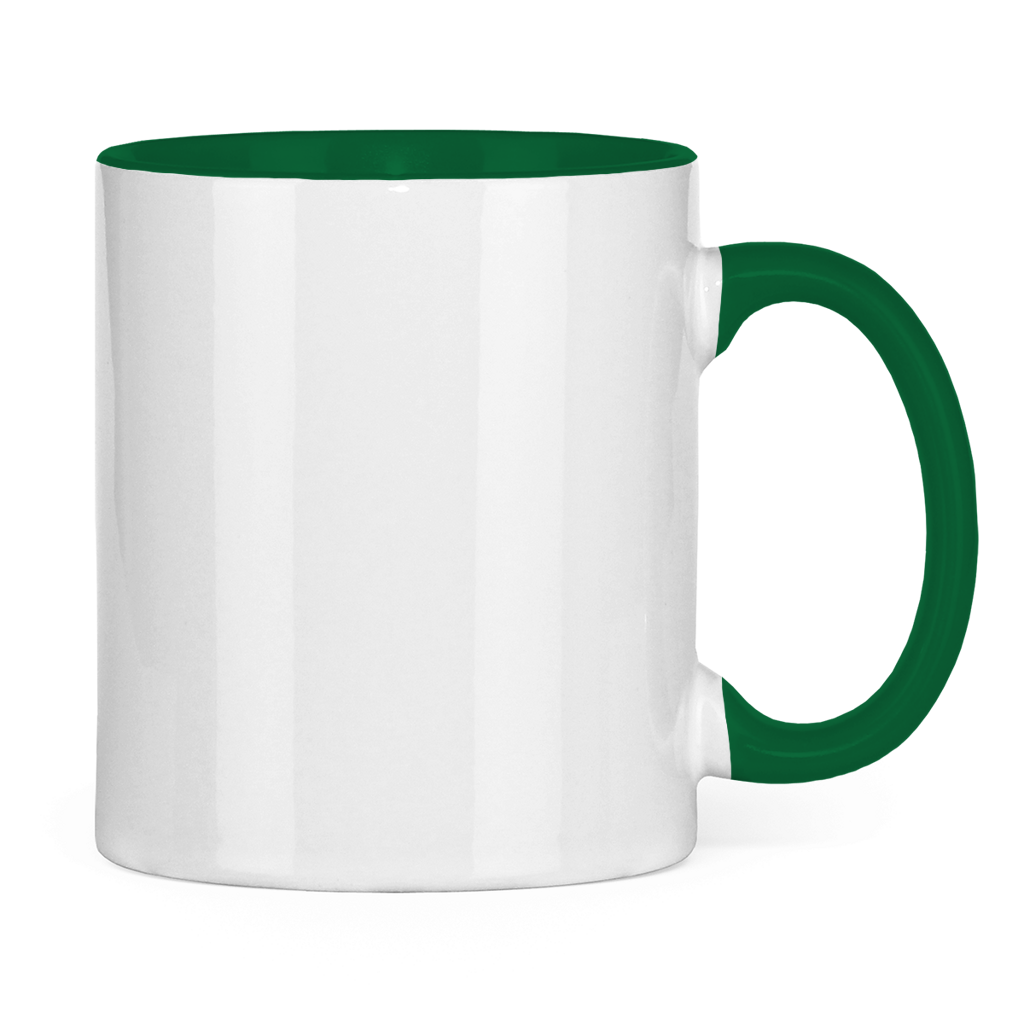 Tasse zweifarbig "Frieden" +10 Farben